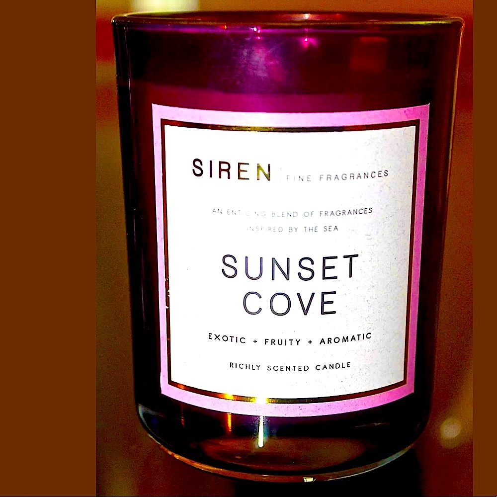 DW HOME CANDLE SUNSET COVE RICHLY SCENTED AROMATIC NEW 8 Oz 1 WICK